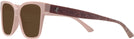 Square Pink Jimmy Choo 3006U Bifocal Reading Sunglasses View #3