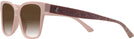 Square Pink Jimmy Choo 3006U w/ Gradient Bifocal Reading Sunglasses View #3