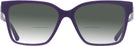 Square Violet Jimmy Choo 3006U w/ Gradient Bifocal Reading Sunglasses View #2