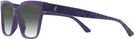 Square Violet Jimmy Choo 3006U w/ Gradient Bifocal Reading Sunglasses View #3
