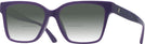 Square Violet Jimmy Choo 3006U w/ Gradient Bifocal Reading Sunglasses View #1