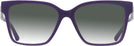 Square Violet Jimmy Choo 3006U w/ Gradient Progressive Reading Sunglasses View #2