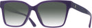Square Violet Jimmy Choo 3006U w/ Gradient Progressive No-Line Reading Sunglasses View #1