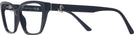 Rectangle Blue Jimmy Choo 3008 Single Vision Full Frame View #3