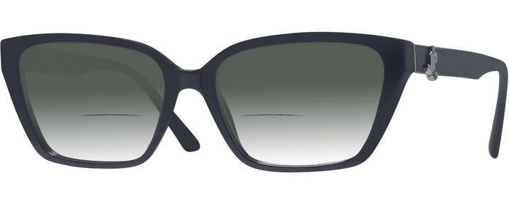 Rectangle Blue Jimmy Choo 3008 w/ Gradient Bifocal Reading Sunglasses View #1