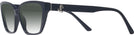 Rectangle Blue Jimmy Choo 3008 w/ Gradient Progressive Reading Sunglasses View #3