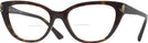 Cat Eye Havana Jimmy Choo 3011 Bifocal View #1