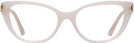 Cat Eye Opal Sand Jimmy Choo 3011 Single Vision Full Frame View #2