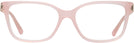 Rectangle Opal Pink Jimmy Choo 3012 Single Vision Full Frame View #2