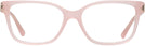 Rectangle Opal Pink Jimmy Choo 3012 Single Vision Full Frame View #2
