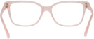Rectangle Opal Pink Jimmy Choo 3012 Single Vision Full Frame View #4