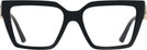 Square Black Jimmy Choo 3017U Progressive No-Lines View #2
