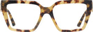 Square Yellow Havana Jimmy Choo 3017U Progressive No-Lines View #2