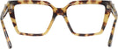 Square Yellow Havana Jimmy Choo 3017U Single Vision Full Frame View #4