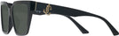 Square Black Jimmy Choo 3017U Bifocal Reading Sunglasses View #3