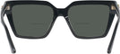 Square Black Jimmy Choo 3017U Bifocal Reading Sunglasses View #4