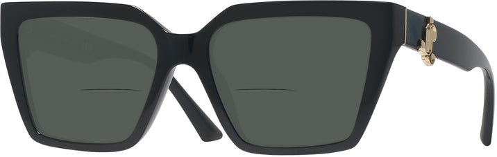 Square Black Jimmy Choo 3017U Bifocal Reading Sunglasses View #1