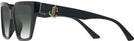 Square Black Jimmy Choo 3017U w/ Gradient Bifocal Reading Sunglasses View #3