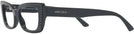 Cat Eye Black/Silver Night Jimmy Choo 3018B Single Vision Full Frame View #3