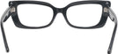 Cat Eye Black/Silver Night Jimmy Choo 3018B Single Vision Full Frame View #4