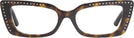 Cat Eye Havana/Silver Shade Jimmy Choo 3018B Single Vision Full Frame View #2