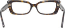 Cat Eye Havana/Silver Shade Jimmy Choo 3018B Single Vision Full Frame View #4