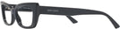 Cat Eye Black/jet Crystal Jimmy Choo 3018B Single Vision Full Frame View #3