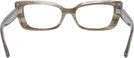 Cat Eye Glitter Black/Silver Shade Jimmy Choo 3018B Single Vision Full Frame View #4