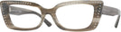 Cat Eye Glitter Black/Silver Shade Jimmy Choo 3018B Single Vision Full Frame View #1