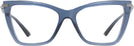 Cat Eye Blue Jimmy Choo 3020B Single Vision Full Frame View #2