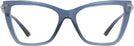 Cat Eye Blue Jimmy Choo 3020B Progressive No-Lines View #2