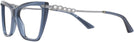 Cat Eye Blue Jimmy Choo 3020B Progressive No-Lines View #3