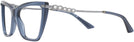 Cat Eye Blue Jimmy Choo 3020B Single Vision Full Frame View #3