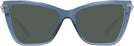 Cat Eye Blue Jimmy Choo 3020B Progressive Reading Sunglasses View #2