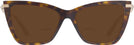 Cat Eye Havana Jimmy Choo 3020B Bifocal Reading Sunglasses View #2
