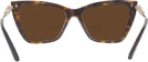 Cat Eye Havana Jimmy Choo 3020B Bifocal Reading Sunglasses View #4