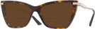 Cat Eye Havana Jimmy Choo 3020B Bifocal Reading Sunglasses View #1