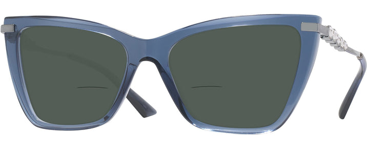 Cat Eye Blue Jimmy Choo 3020B Bifocal Reading Sunglasses View #1