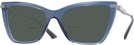 Cat Eye Blue Jimmy Choo 3020B Bifocal Reading Sunglasses View #1
