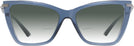 Cat Eye Blue Jimmy Choo 3020B w/ Gradient Bifocal Reading Sunglasses View #2