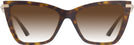 Cat Eye Havana Jimmy Choo 3020B w/ Gradient Progressive Reading Sunglasses View #2