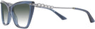 Cat Eye Blue Jimmy Choo 3020B w/ Gradient Progressive Reading Sunglasses View #3