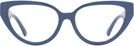 Cat Eye Blue Jimmy Choo 3023HU Progressive No-Lines View #2