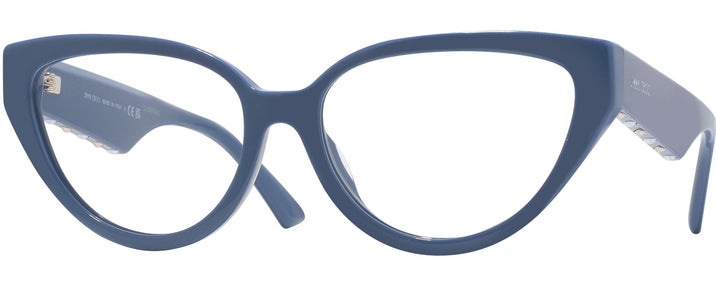 Cat Eye Blue Jimmy Choo 3023HU Single Vision Full Frame View #1