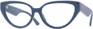 Cat Eye Blue Jimmy Choo 3023HU Progressive No-Lines View #1