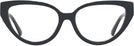 Cat Eye Black Jimmy Choo 3023HU Progressive No-Lines View #2