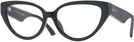 Cat Eye Black Jimmy Choo 3023HU Progressive No-Lines View #1