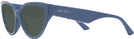 Cat Eye Blue Jimmy Choo 3023HU Progressive Reading Sunglasses View #3