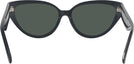 Cat Eye Black Jimmy Choo 3023HU Progressive Reading Sunglasses View #4
