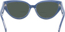 Cat Eye Blue Jimmy Choo 3023HU Bifocal Reading Sunglasses View #4